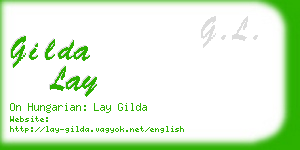 gilda lay business card